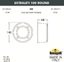 Фото Fumagalli Extraleti 100 Round 2S1.000.000.AYG1L Подсветка ступеней (корпус черный, плафон матовый)