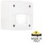 Фото Fumagalli Extraleti 100 Square-El 3S3.000.000.WYG1L Подсветка ступеней 120 мм (корпус белый, плафон матовый)