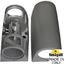 Фото Fumagalli Marta 90-2L 2A4.000.000.LXF2L Светильник уличный настенный c 2 лампами 170 мм (корпус серый, плафон матовый)