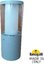 Фото Fumagalli Carlo 250 DR1.573.000.LXU1L Светильник ландшафтный 250 мм (корпус серый, плафон молочный/прозрачный)