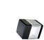 Фото Fumagalli Elisa Wall DS2.560.000.AXD1L Светильник на стену 165 мм (корпус черный, плафон прозрачный)