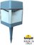 Фото Fumagalli Elisa Wall DS2.561.000.LXD1L Столбик освещения садовый 165 мм (165+175 колышек, корпус серый, плафон прозрачный)