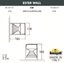 Фото Fumagalli Ester Wall DS1.560.000.LXD1L Светильник на стену 165 мм (корпус серый, плафон прозрачный)