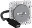 Фото Schneider Electric Odace S53R462 Розетка HDMI (HDMI, под рамку, скрытая установка, алюминий)