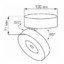 Фото Arlight 025440 Светильник светодиодный SP-MONA-SURFACE-R100-12W Warm3000 (белый)