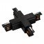 Фото Arlight 026143 Коннектор крестовой LGD-4TR-CON-X-BK