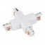 Фото Arlight 026142 Коннектор крестовой LGD-4TR-CON-X-WH