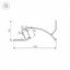 Фото Arlight ALM-ARC-SIDE-2000 ANOD 026716 Профиль 2000x50x105.4 мм