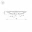 Фото Arlight ALM-FLAT-R-2000 ANOD 026712 Профиль 2000x8x54.9 мм