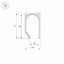 Фото Arlight ALM-GLASS-10-2000 ANOD 026696 Профиль 2000x31x18.8 мм