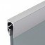 Фото Arlight ALM-GLASS-6-2000 ANOD 026695 Профиль 2000x16.7x32.5 мм