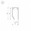 Фото Arlight ALM-GLASS-6-2000 ANOD 026695 Профиль 2000x16.7x32.5 мм