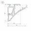 Фото Arlight SHELF-620-2000-SET ANOD 023788 Профиль 2000x64x51 мм
