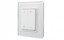 Фото Arlight 017740 Панель двухклавишная Knob SR-2833RGB-RF-UP White (3V,RGBW, 1 зона)