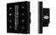 Фото Arlight 021062 Панель сенсорная Sens SR-2830B-AC-RF-IN Black (220V, MIX+DIM, 4 зоны)