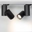 Фото Arlight 027434 Светильник светодиодный SP-POLO-TRACK-TURN-R85-15W Warm3000 (черный, вставка черная)