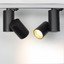 Фото Arlight 027436 Светильник светодиодный SP-POLO-TRACK-TURN-R85-15W Warm3000 (черный, вставка золото)