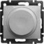 Фото Legrand Valena 770263 Светорегулятор роторный (5-300 Вт, R+L+C, под рамку, скрытая установка, алюминий)