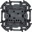 Фото Legrand Inspiria 673630 выключатель двухклавишный с подсветкой/индикацией для скрытого монтажа, цвет "Белый", номинальный ток 10 А, напряжение ~250В