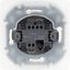 Фото Legrand Inspiria 673670 переключатель одноклавишный пылевлагозащитный для скрытого монтажа, цвет "Белый", номинальный ток 10 А, напряжение ~250В, степень пылевлагозащиты IP44