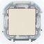 Фото Legrand Inspiria 673671 переключатель одноклавишный пылевлагозащитный для скрытого монтажа, цвет "Слоновая кость", номинальный ток 10 А, напряжение ~250В, степень пылевлагозащиты IP44