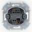 Фото Legrand Inspiria 673671 переключатель одноклавишный пылевлагозащитный для скрытого монтажа, цвет "Слоновая кость", номинальный ток 10 А, напряжение ~250В, степень пылевлагозащиты IP44