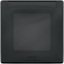 Фото Legrand Inspiria 673923 рамка с защитной крышкой IP44 IK07 для скрытого монтажа 1 механизма Legrand Inspiria, степень пылевлагозащиты IP44, степень ударопрочности IK07, цвет "Антрацит"