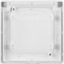 Фото Legrand Inspiria 673920 рамка с защитной крышкой IP44 IK07 для скрытого монтажа 1 механизма Legrand Inspiria, степень пылевлагозащиты IP44, степень ударопрочности IK07, цвет "Белый"