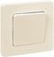 Фото Legrand Inspiria 673931 рамка декоративная универсальная, 1 пост, для горизонтальной или вертикальной установки, цвет "Слоновая кость"