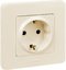 Фото Legrand Inspiria 673931 рамка декоративная универсальная, 1 пост, для горизонтальной или вертикальной установки, цвет "Слоновая кость"