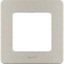 Фото Legrand Inspiria 673938 рамка декоративная универсальная, 1 пост, для горизонтальной или вертикальной установки, цвет "Шампань"