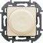Фото Legrand Inspiria 673791 светорегулятор универсальный для светодиодных и других ламп, мощность 300 Вт лампы накаливания / 75 Вт светодиодные лампы, поворотно-нажимной, цвет "Слоновая кость"