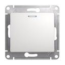 Schneider Electric Glossa GSL000113 Выключатель одноклавишный с подсветкой (10 А, под рамку, скрытая установка, белый)