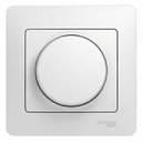 Schneider Electric Glossa GSL000134 Светорегулятор поворотный (300 Вт, R, в сборе, скрытая установка, белый)