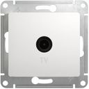 Schneider Electric Glossa GSL000191 Розетка телевизионная (TV, под рамку, скрытая установка, белая)