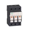 Schneider Electric TeSys DF83V Модульный разъединитель-предохранитель 3P 25А (вставка 8.5х31.5, указатель срабатывания)