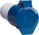 IEK PSR21-016-3 Розетка ССИ-213 переносная 2Р+РЕ (16А, 220В, IP44)