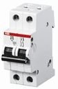 ABB S202 2CDS252001R0065 Автоматический выключатель двухполюсный 6А (6 кА, B)