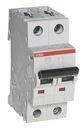 ABB S202 2CDS252001R0204 Автоматический выключатель двухполюсный 20А (6 кА, C)