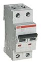 ABB S202 2CDS252001R0254 Автоматический выключатель двухполюсный 25А (6 кА, C)