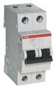 ABB SH202L 2CDS242001R0254 Автоматический выключатель двухполюсный 25А (4.5 кА, C)