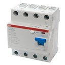 ABB F204 AC-63/0,3 2CSF204001R3630 Выключатель дифференциального тока четырехполюсный 63A 300мА (тип АС)