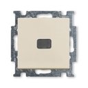 ABB Basic55 2CKA001012A2156 Выключатель одноклавишный (10 А, подсветка, под рамку, скрытая установка, слоновая кость)