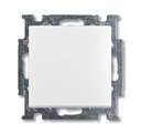 ABB Basic55 2CKA001012A2142 Переключатель одноклавишный (10 А, под рамку, скрытая установка, альпийский белый)