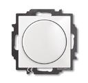 ABB Basic55 2CKA006515A0842 Светорегулятор поворотный (400 Вт, подсветка, под рамку, скрытая установка, альпийский белый)