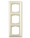 ABB Basic55 2CKA001725A1486 Рамка 3-постовая (слоновая кость)