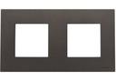 ABB Zenit 2CLA227200N1801 Рамка 2-постовая (2+2 модуля, антрацит)
