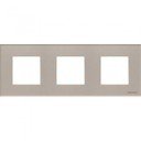 ABB Zenit 2CLA227300N1901 Рамка 3-постовая (2+2+2 модуля, шампань)