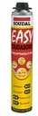Soudal Soudabond EASY GUN 121618 Полиуретановый клей в аэрозоле (летний, под пистолет, 750 мл)