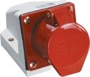 IEK PSR12-016-5 Розетка ССИ-115 стационарная 3Р+РЕ+N (16А, 380В, IP44)